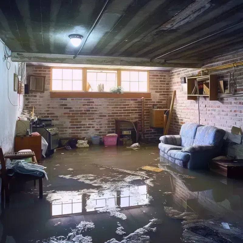 Flooded Basement Cleanup in East Greenwich, RI